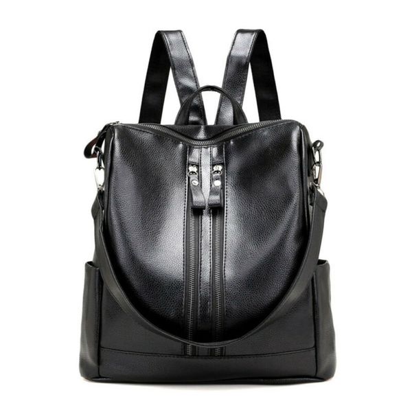 fashion women girls black backpack pu leather mini back bags casual ladies zipper shoulder backpacks 2020 brand new
fashion women girls black backpack pu leather mini back bags casual ladies zipper shoulder backpacks 2020 brand new