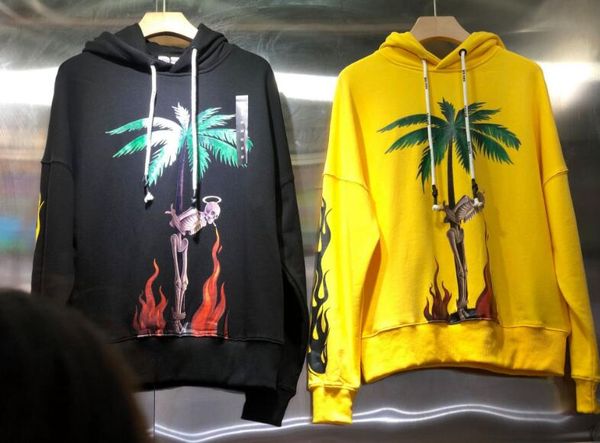 palm tree skull angel flame pattern hooded sweater tide brand youth casual hoodie men and women loose jacket, Black
palm tree skull angel flame pattern hooded sweater tide brand youth casual hoodie men and women loose jacket, Black