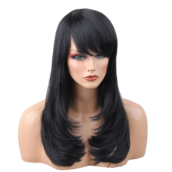 natural silky long wavy straight wavy human hair wig black wigs side bangs for women,fashion style
natural silky long wavy straight wavy human hair wig black wigs side bangs for women,fashion style