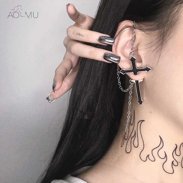 aomu punk cross zipper rhinestone double layer chain metal stud earrings for women girls birthday gifts party hip hop jewelry, Golden;silver
aomu punk cross zipper rhinestone double layer chain metal stud earrings for women girls birthday gifts party hip hop jewelry, Golden;silver