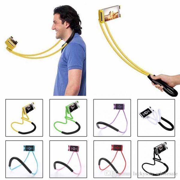 dhl lazy hanging neck phone stands necklace cellphone support bracket for samsung universal holder for iphone
dhl lazy hanging neck phone stands necklace cellphone support bracket for samsung universal holder for iphone