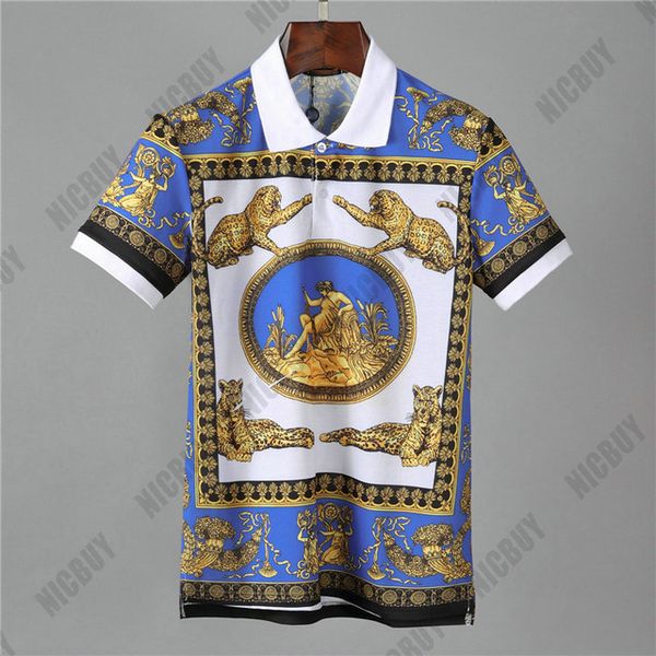 designer mens brand polo t-shirt fashion summer clothing t shirt animal flowers lion medusa head tshirt turn-down collar casual tee top, White;black
designer mens brand polo t-shirt fashion summer clothing t shirt animal flowers lion medusa head tshirt turn-down collar casual tee top, White;black