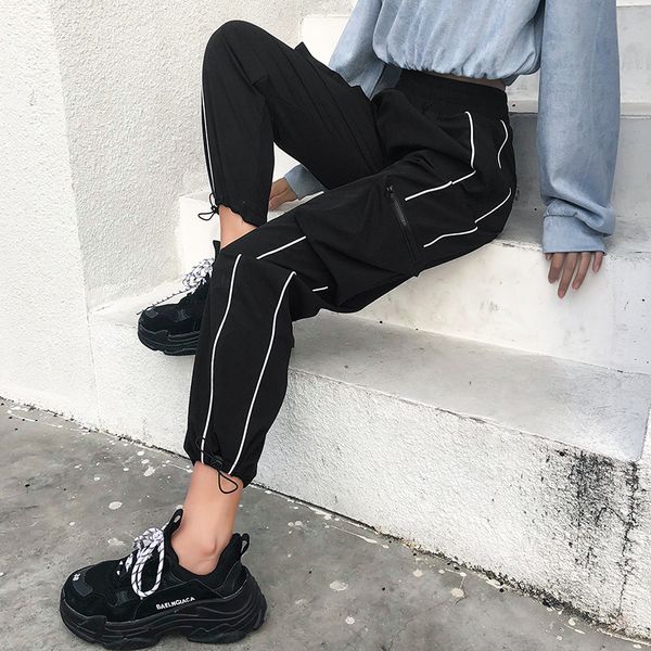 pantalones harajuku casual black cargo pants women elastic pants streetwear korean sweatpants joggersburberry jogger size cargo, Black;white
pantalones harajuku casual black cargo pants women elastic pants streetwear korean sweatpants joggersburberry jogger size cargo, Black;white