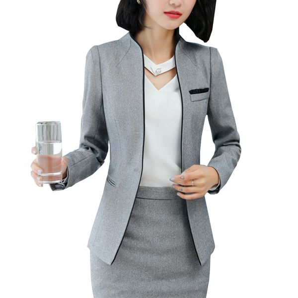 2019 new winter spring fashion women slim blazer coat casual jacket long sleeve one button suit ladies work blazers plus size, White;black
2019 new winter spring fashion women slim blazer coat casual jacket long sleeve one button suit ladies work blazers plus size, White;black