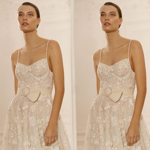 wedding dresses spaghetti strap appliqued beaded lace sleeveless custom made wedding dresses ruched sweep train bridal gown cheap, White
wedding dresses spaghetti strap appliqued beaded lace sleeveless custom made wedding dresses ruched sweep train bridal gown cheap, White