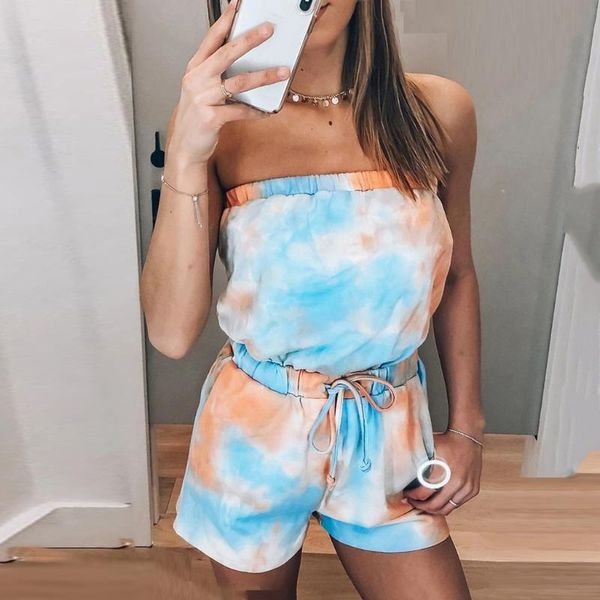 rompers tie-dye off shoulder fitness jumpsuit strapless open back bodycon bodysuit casual camouflage sleeveless club outfit, Black;white
rompers tie-dye off shoulder fitness jumpsuit strapless open back bodycon bodysuit casual camouflage sleeveless club outfit, Black;white