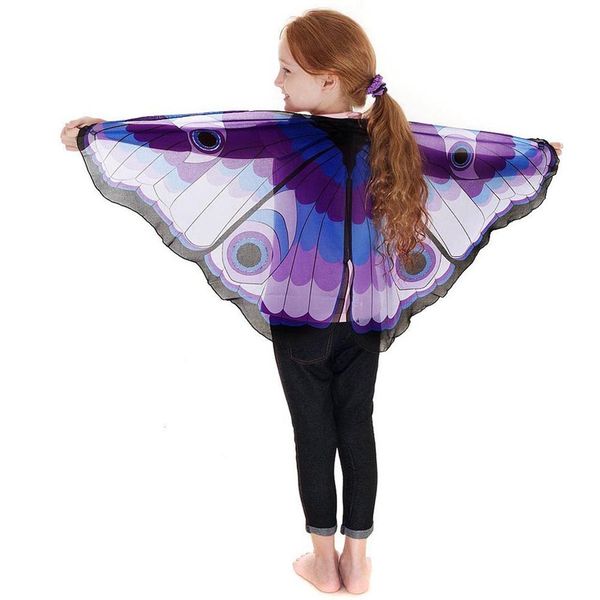 fashion child kids girls scarf bohemian style butterfly print shawl pashmina costume accessory ponchos and capes #h20, Blue;gray
fashion child kids girls scarf bohemian style butterfly print shawl pashmina costume accessory ponchos and capes #h20, Blue;gray