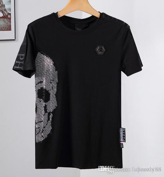 new men's t-shirt short-sleeved cotton skull print t-shirt round neck slim t-shirt men's fashion pullover skateboard g103, White;black
new men's t-shirt short-sleeved cotton skull print t-shirt round neck slim t-shirt men's fashion pullover skateboard g103, White;black