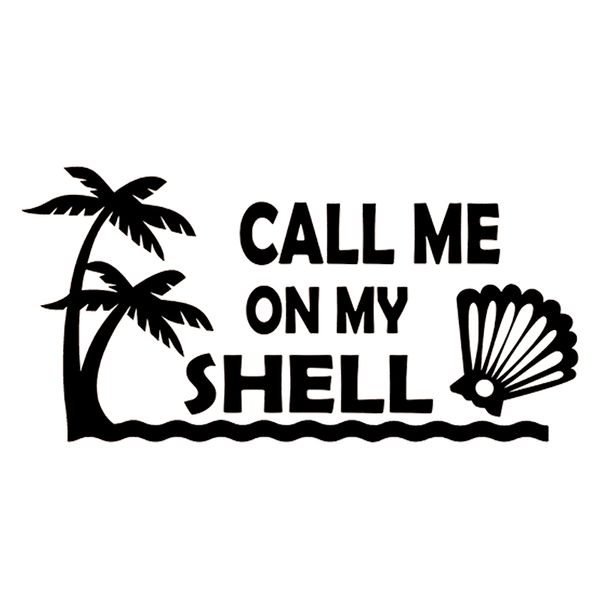 15*7.4cm call me on my shell decal be different motorcycle suvs bumper car window lapcar stylings
15*7.4cm call me on my shell decal be different motorcycle suvs bumper car window lapcar stylings