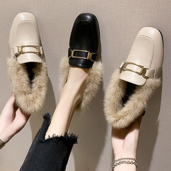 loafers fur slip on shoes for women autumn square toe 2019 fashion women's all-match casual female sneakers slip-on fall new, Black
loafers fur slip on shoes for women autumn square toe 2019 fashion women's all-match casual female sneakers slip-on fall new, Black