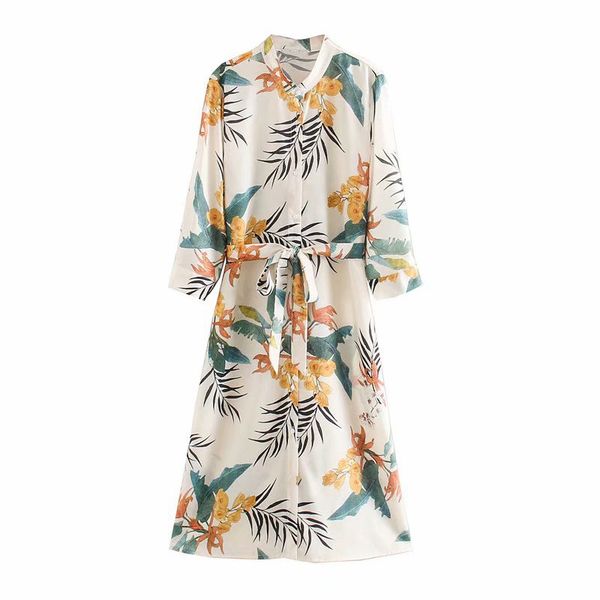 casual dresses vintage floral pattern midi dress women long sleeve bow tie sashes female stylish chic vestidos, Black;gray
casual dresses vintage floral pattern midi dress women long sleeve bow tie sashes female stylish chic vestidos, Black;gray
