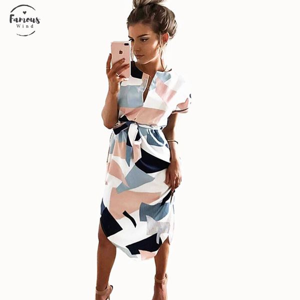 print dress new fashion women v neck short sleeve summer dresses casual polyester sashes robe dress vestidos, Black;gray
print dress new fashion women v neck short sleeve summer dresses casual polyester sashes robe dress vestidos, Black;gray