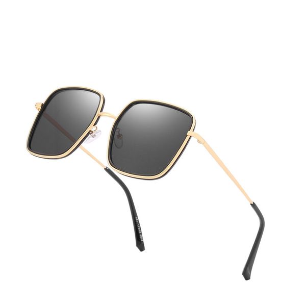 high-end large frame sunglasses men's women's clothing brand designer fashion men's and women's gold large frame sunglas, White;black
high-end large frame sunglasses men's women's clothing brand designer fashion men's and women's gold large frame sunglas, White;black