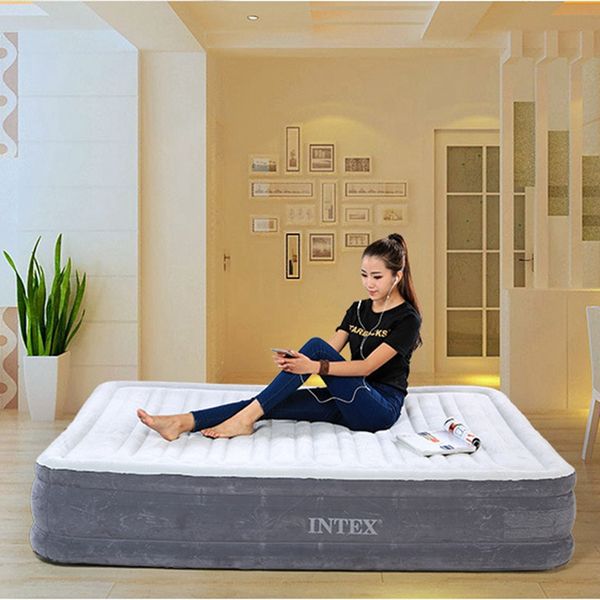 intex comfort plush full size inflatable beds for adult,dura-beam airbed ,13" height
intex comfort plush full size inflatable beds for adult,dura-beam airbed ,13" height