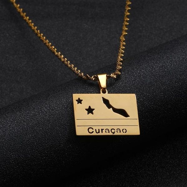stainless steel rectangle curacao map pendant necklaces for women girls trendy maps chain jewellery, Silver
stainless steel rectangle curacao map pendant necklaces for women girls trendy maps chain jewellery, Silver