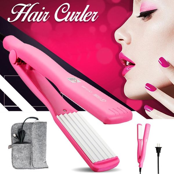 ceramic hair crimper curler irons hair care styling tools thermostat wave small corn curly roller curling iron hair style+bag
ceramic hair crimper curler irons hair care styling tools thermostat wave small corn curly roller curling iron hair style+bag