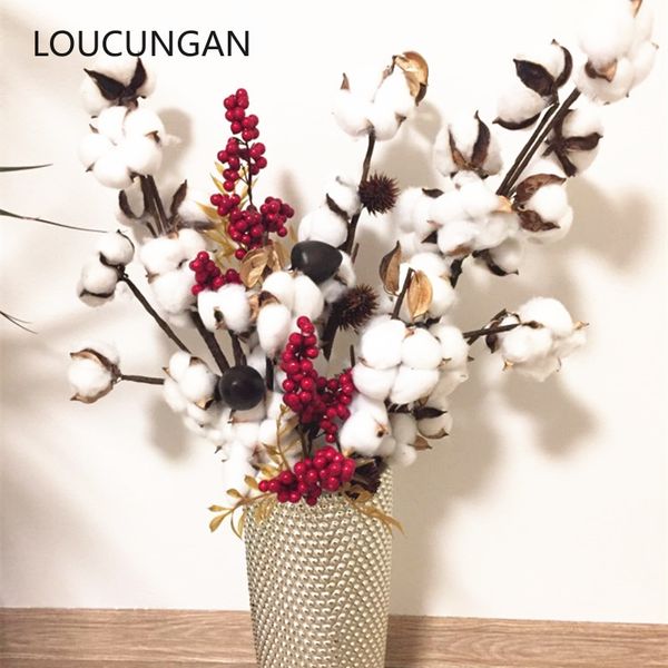 decorative dried flowers artificial cotton flower branch simulation flower diy wedding decoration for home party fake flowers
decorative dried flowers artificial cotton flower branch simulation flower diy wedding decoration for home party fake flowers