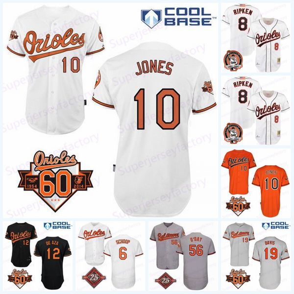 Мужчины 25/60 юбилейный патч 8 Cal Ripken Jr. 1981-2001 Джерси 5 10 Адам Джонс 1966 13 Мэнни Мачадо 25 юбилейные бейсбольные майки
Мужчины 25/60 юбилейный патч 8 Cal Ripken Jr. 1981-2001 Джерси 5 10 Адам Джонс 1966 13 Мэнни Мачадо 25 юбилейные бейсбольные майки