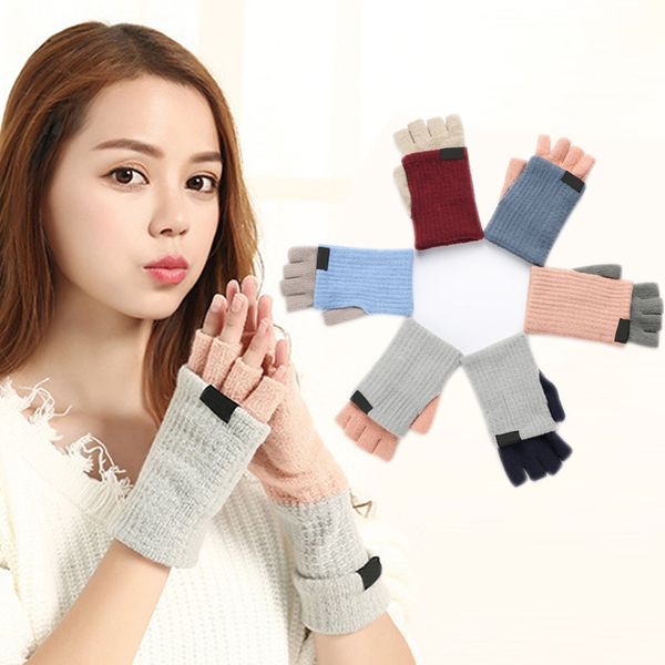 selling womens fashion half finger gloves keep warming knitting glove for winter ladies comfortable -b5, Blue;gray
selling womens fashion half finger gloves keep warming knitting glove for winter ladies comfortable -b5, Blue;gray