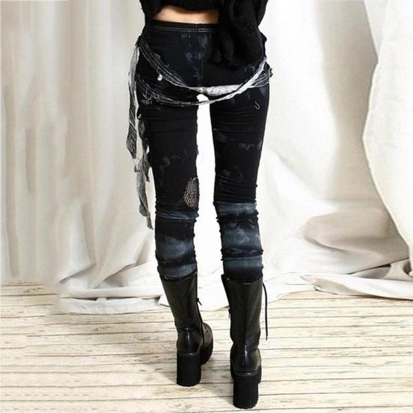 women's cool ultra gathered pants gothic rocker distressed punk tie leggings breathable high waist sport femme workout legging, Black;white
women's cool ultra gathered pants gothic rocker distressed punk tie leggings breathable high waist sport femme workout legging, Black;white