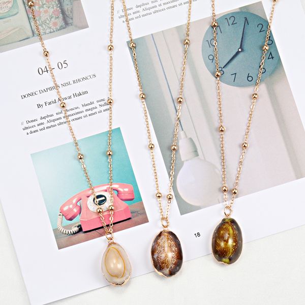 boho puka shell necklace gold color natural cowrie pendant necklaces handmade conch seashell charm beach jewelry for women gifts, Golden;silver
boho puka shell necklace gold color natural cowrie pendant necklaces handmade conch seashell charm beach jewelry for women gifts, Golden;silver