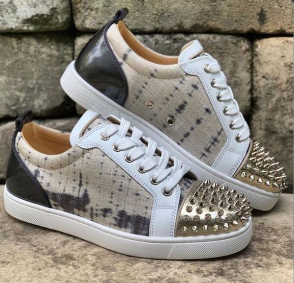 summer shoes lovers red soles luxury red bottom sneakers spiked couple outdoor louisflat junior spikes orlato men's flat shoes, Black
summer shoes lovers red soles luxury red bottom sneakers spiked couple outdoor louisflat junior spikes orlato men's flat shoes, Black