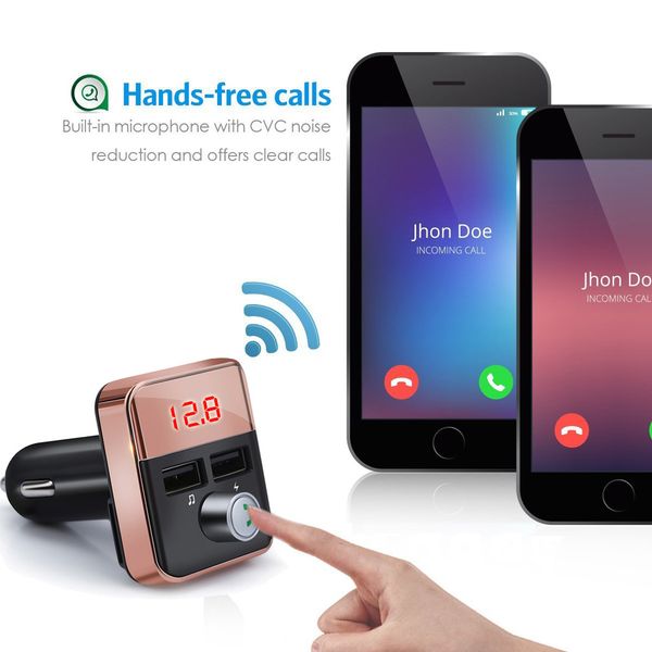 bluetooth car fm transmitter wireless radio adapter usb charger mp3 player usb2.1a charger, bluetooth version 3.0 june 10
bluetooth car fm transmitter wireless radio adapter usb charger mp3 player usb2.1a charger, bluetooth version 3.0 june 10