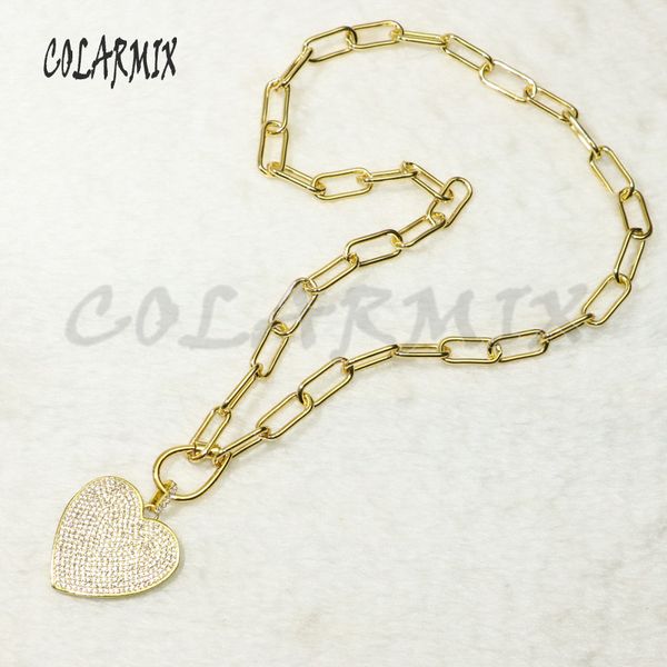 3pcs mix colors heart necklace jewels accessories love pendant necklace big link chain pendants for women 50381, Silver
3pcs mix colors heart necklace jewels accessories love pendant necklace big link chain pendants for women 50381, Silver