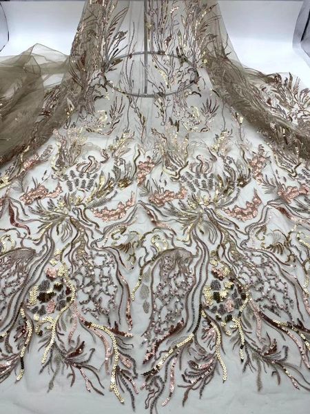 african lace fabric 2020 lace gold french fabric with beads sequins nigerian fabrics for wedding party, Pink;blue
african lace fabric 2020 lace gold french fabric with beads sequins nigerian fabrics for wedding party, Pink;blue