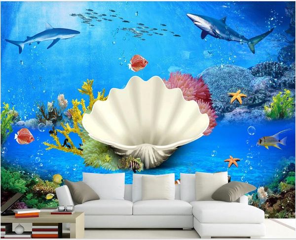 3d room wallpaper custom p non-woven mural hd seabed blue whale dolphin clown fish tv background wall template 3d wall murals
3d room wallpaper custom p non-woven mural hd seabed blue whale dolphin clown fish tv background wall template 3d wall murals