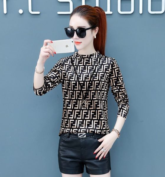 Womens designer winter coats jackets womens turtleneck Tshirt women long sleeved woman T shirt Black F Khaki F plus velvet bottoming shirt
Womens designer winter coats jackets womens turtleneck Tshirt women long sleeved woman T shirt Black F Khaki F plus velvet bottoming shirt