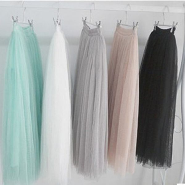 bigsweety 5 colors summer autumn fashion ball gown skirts women multi layer tulle pleated retro high waist long maxi tutu skirt, Black
bigsweety 5 colors summer autumn fashion ball gown skirts women multi layer tulle pleated retro high waist long maxi tutu skirt, Black