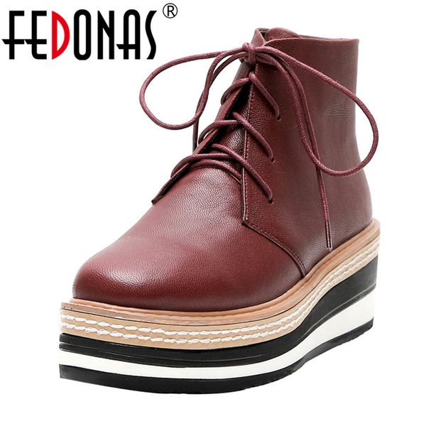 fedonas platforms shoes autumn winter warm women casual ankle boots fashion high heeled riding boots genuine leather shoes woman, Black
fedonas platforms shoes autumn winter warm women casual ankle boots fashion high heeled riding boots genuine leather shoes woman, Black