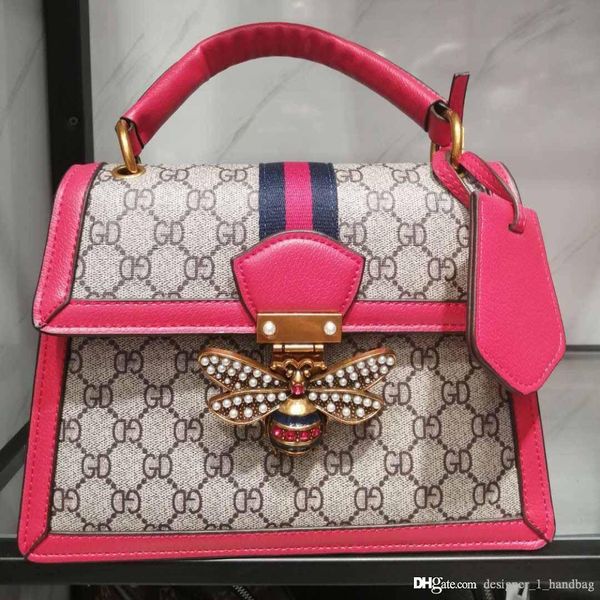 designer handbag 2019 brand fashion bee women's messenger bag canvas + leather handbag chain luxury shoulder bag
designer handbag 2019 brand fashion bee women's messenger bag canvas + leather handbag chain luxury shoulder bag
