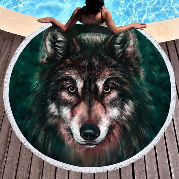 printed oil painting wolf beach towel round microfiber beach towels roundie adults serviette de plage toalla playa selling
printed oil painting wolf beach towel round microfiber beach towels roundie adults serviette de plage toalla playa selling