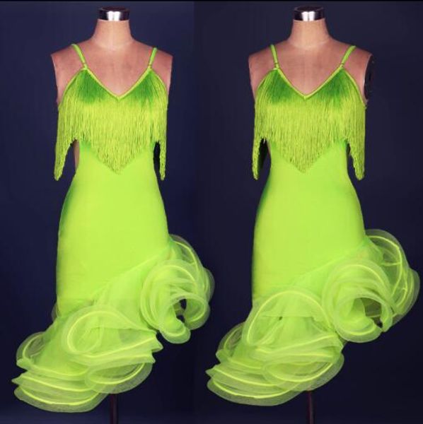 latin dance dress adults green rosy purple tassels sleeveless competition dresses samba dancing costumes clothes stage wea, Black;red
latin dance dress adults green rosy purple tassels sleeveless competition dresses samba dancing costumes clothes stage wea, Black;red