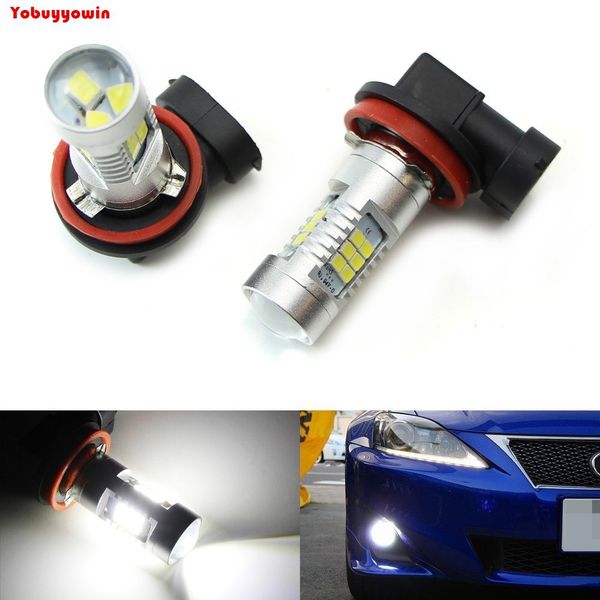 2pcs white h8 h11 h64211 pgj19-2 car front drl fog light 2835 21smd led car driving daytime running lights 21w dc 12v-24v
2pcs white h8 h11 h64211 pgj19-2 car front drl fog light 2835 21smd led car driving daytime running lights 21w dc 12v-24v