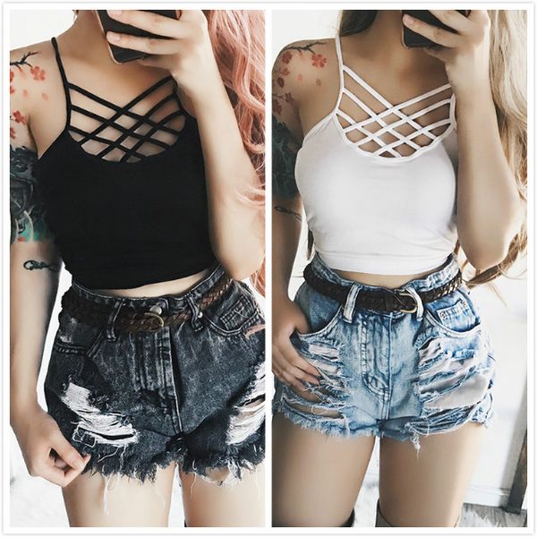 women cut out white bra bustier crop bralette strappy crochet cropped blusas bandage halter tank camisole
women cut out white bra bustier crop bralette strappy crochet cropped blusas bandage halter tank camisole