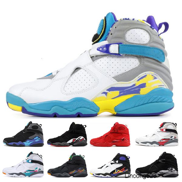 new valentines day aqua white black 8 8s men basketball shoes chrome countdown pack 3 peat viii mens trainers sports sneaker size 7-13
new valentines day aqua white black 8 8s men basketball shoes chrome countdown pack 3 peat viii mens trainers sports sneaker size 7-13