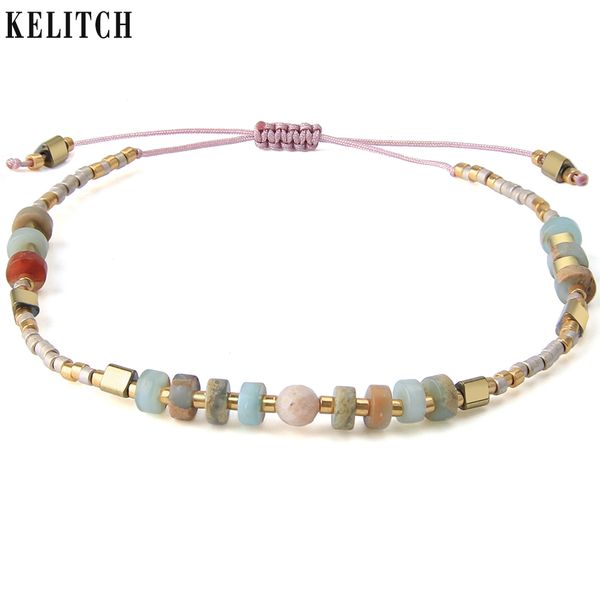kelitch lovely girls stretch bracelets handwoven miyuki seed beaded string wrap bracelets adjustable trendy jewelry, Golden;silver
kelitch lovely girls stretch bracelets handwoven miyuki seed beaded string wrap bracelets adjustable trendy jewelry, Golden;silver