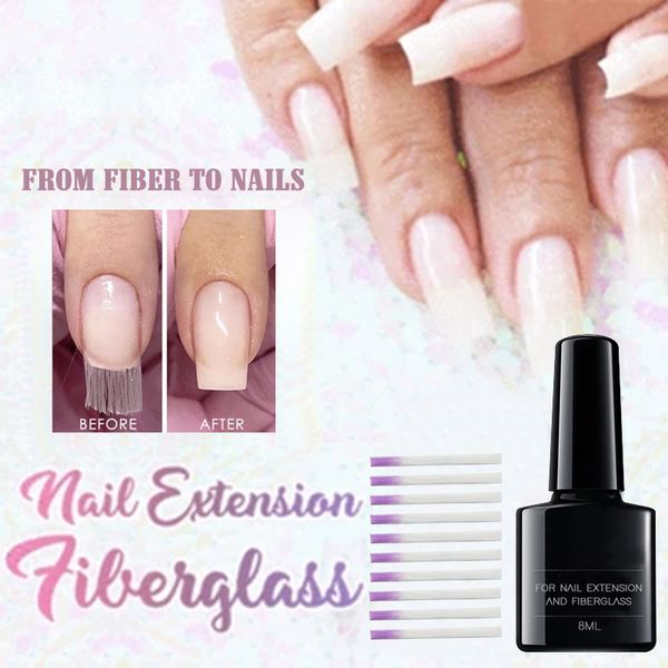 nail extension fiberglass set strong adhesion fake nail extensions home salon manicure tool, Red;pink
nail extension fiberglass set strong adhesion fake nail extensions home salon manicure tool, Red;pink