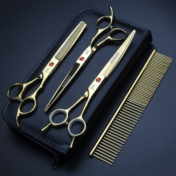 3pcs 7 inch pet beauty scissors barber scissors cat and dog hair trimming tool bending scissors animal shears tools
3pcs 7 inch pet beauty scissors barber scissors cat and dog hair trimming tool bending scissors animal shears tools