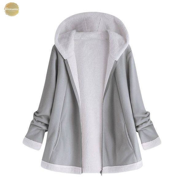 autumn long womens fashion winter warm solid pocket zipper sleeves plush hoodie coat manteau femme plus size 5xl pink, Black;brown
autumn long womens fashion winter warm solid pocket zipper sleeves plush hoodie coat manteau femme plus size 5xl pink, Black;brown