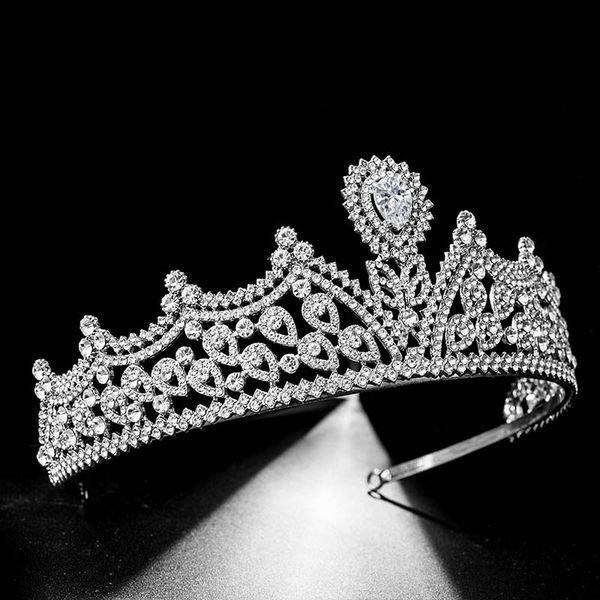 forseven shining big crystal tiaras crowns diadem for girls bride noiva wedding party decorative jewelry mujer 2019, Golden;white
forseven shining big crystal tiaras crowns diadem for girls bride noiva wedding party decorative jewelry mujer 2019, Golden;white