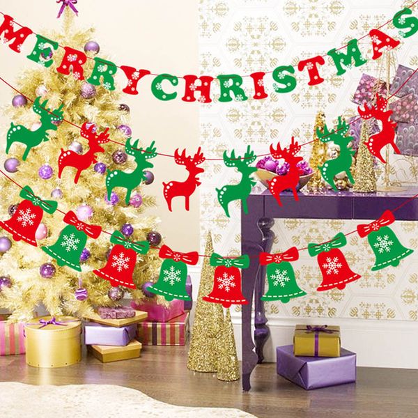 christmas flags party supplies colorful banner christmas decorations home decor flags for santa snow men reindeer socks hh9-2384 
christmas flags party supplies colorful banner christmas decorations home decor flags for santa snow men reindeer socks hh9-2384