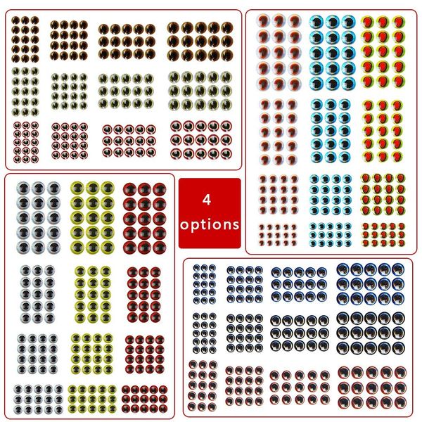 Sports & Entertainment 549Pcs 3 4 5mm 6mm 3D Fishing Lure Eyes Mixed Color Fly Tying Material Holographic Eye Fishing Accessories Sticker
Sports & Entertainment 549Pcs 3 4 5mm 6mm 3D Fishing Lure Eyes Mixed Color Fly Tying Material Holographic Eye Fishing Accessories Sticker
