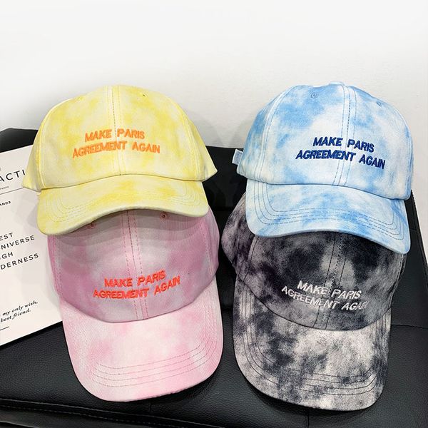tie-dyed baseball cap female autumn new harajuku cap letter embroidered duck tongue male korean version sunshade, Blue;gray
tie-dyed baseball cap female autumn new harajuku cap letter embroidered duck tongue male korean version sunshade, Blue;gray