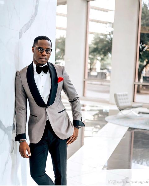 handsome one button groomsmen shawl lapel groom tuxedos men suits wedding/prom/dinner man blazer(jacket+pants+tie) b76, Black;gray
handsome one button groomsmen shawl lapel groom tuxedos men suits wedding/prom/dinner man blazer(jacket+pants+tie) b76, Black;gray