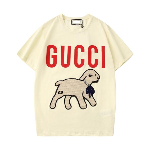 2020 spring/summer t-shirt girl lamb embroidered sequin letter t-shirt a lamb casual round collar short-sleeved blouse s-3xl, White
2020 spring/summer t-shirt girl lamb embroidered sequin letter t-shirt a lamb casual round collar short-sleeved blouse s-3xl, White