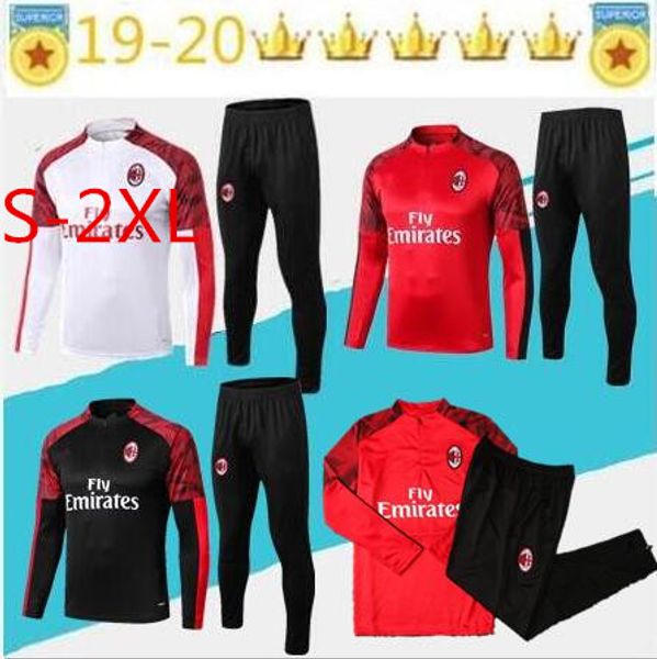 2019 ac milan tracksuit survetement jacket set 1920 calhanoglu ful soccer jacket sportswear tracksuit size s-2xl, Black
2019 ac milan tracksuit survetement jacket set 1920 calhanoglu ful soccer jacket sportswear tracksuit size s-2xl, Black